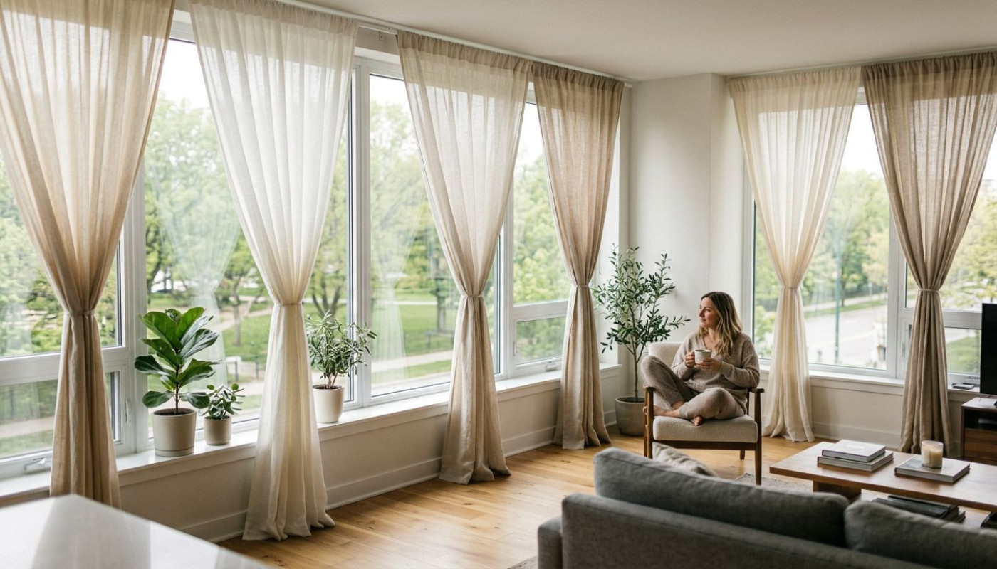 Trends - 10 Gardinen, die Ihre Fenster verzaubern
