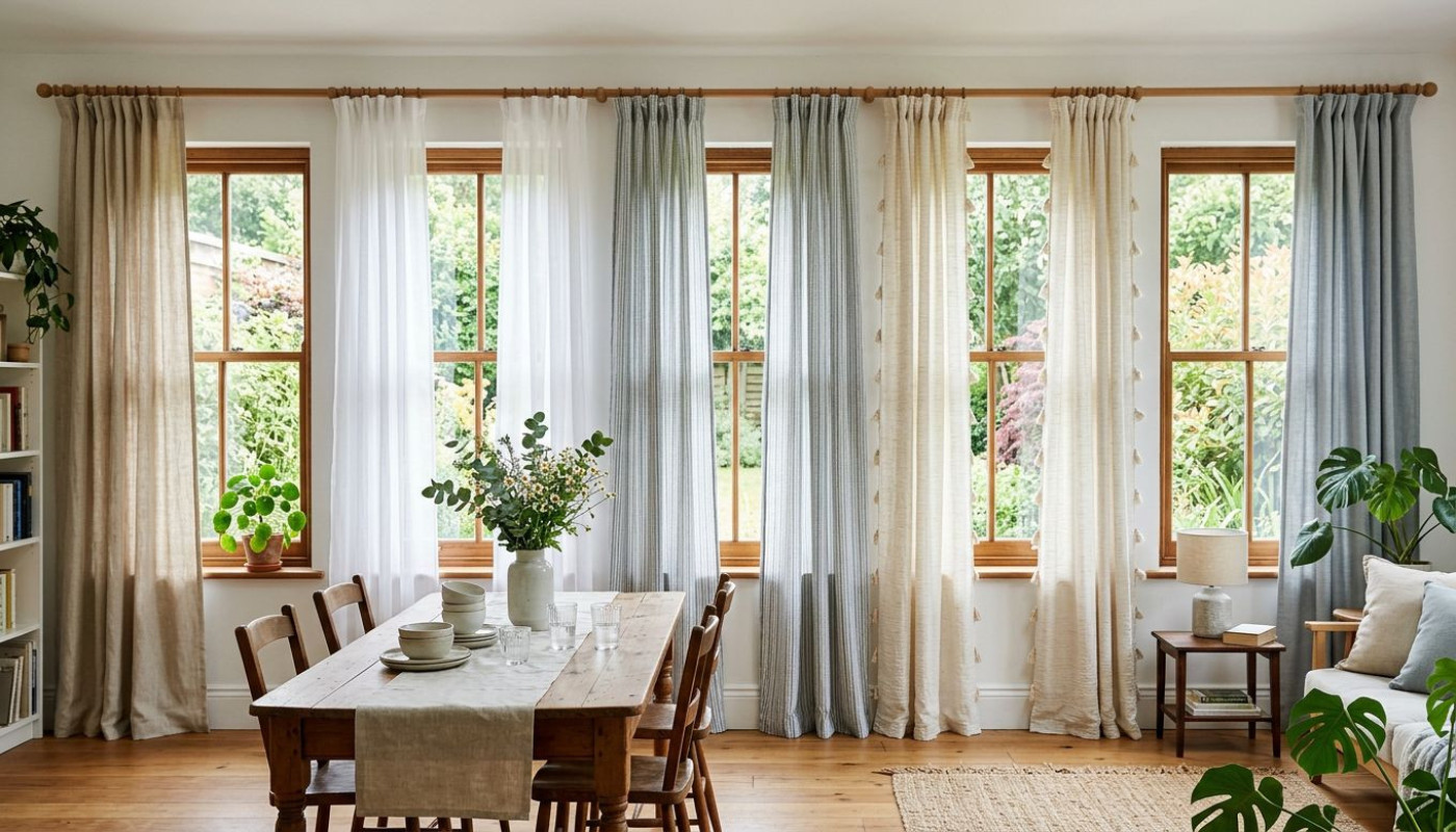 10 Vorhänge, die Ihre Fenster verschönern