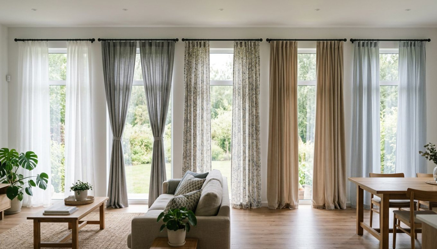 10 Vorhänge, um Ihre Fenster zu verschönern