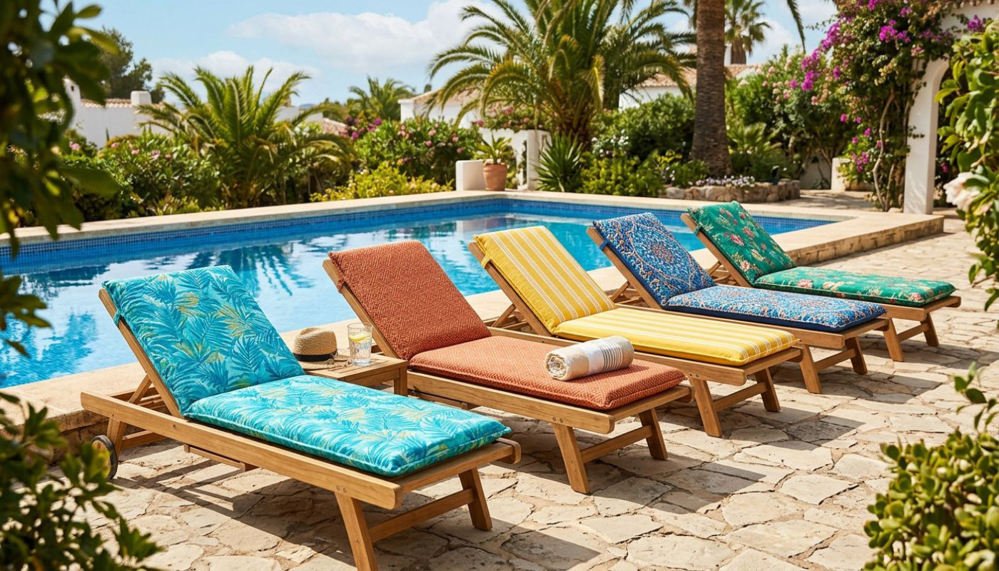 Außenbereich - Unsere Top 5 Sonnenliegenkissen für den Sommer 2026